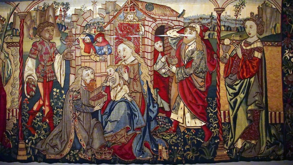 Medieval artwork representing the historic role of windows light and storytelling